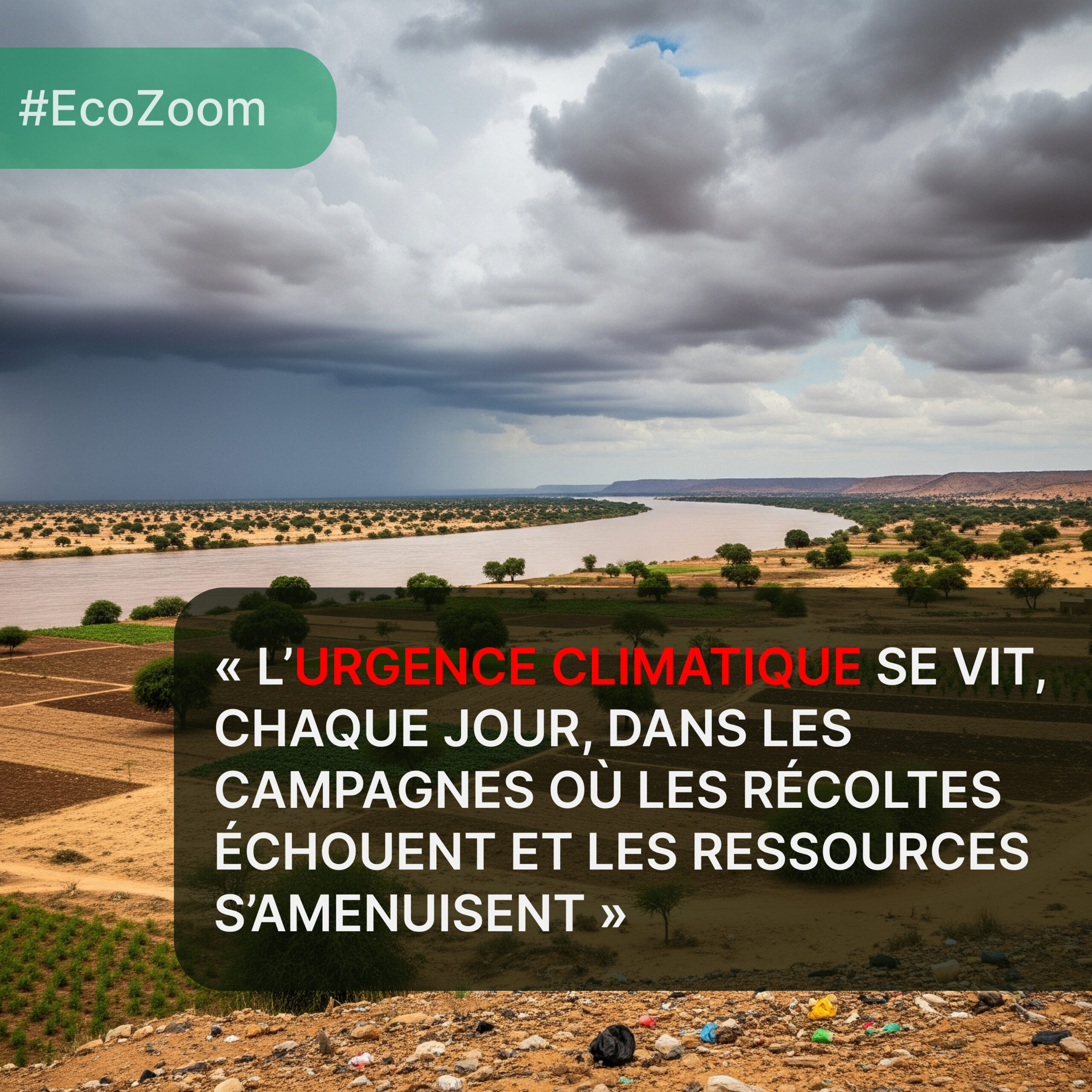 Sahel : Climat, pollution et restauration des terres — quelles urgences pour le Mali ?