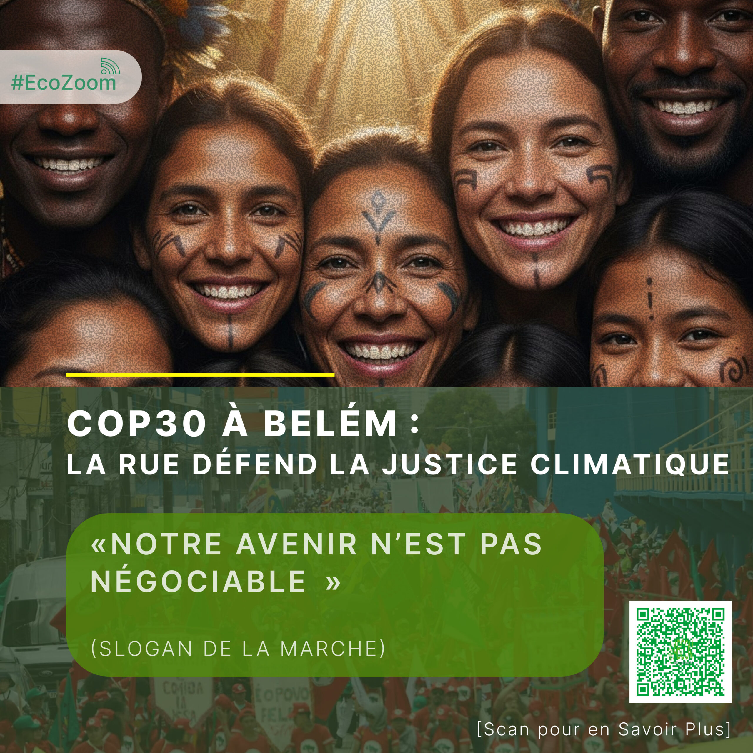 COP30 à Belém : la rue défend la justice climatique
