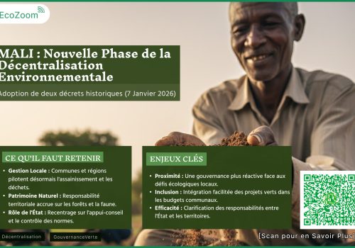 Mali : la décentralisation environnementale entre dans une nouvelle phase