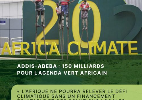 Addis-Abeba : 150 milliards pour l’agenda vert africain